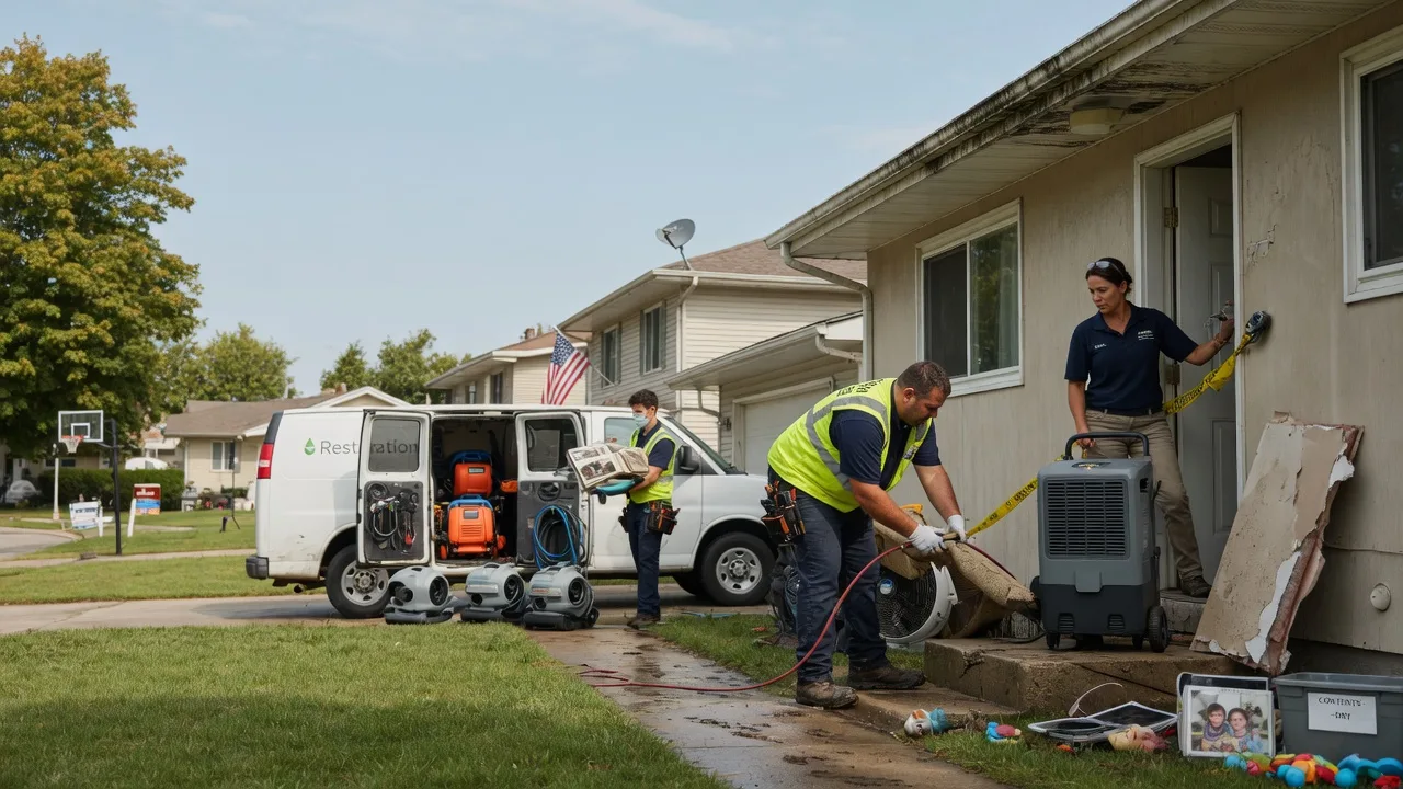 Water Damage Restoration in Middleton, WI near me